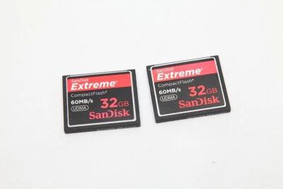 SanDisk Compact Flash EXTREME 32 GB - 2 pcs - Image 1 of 2