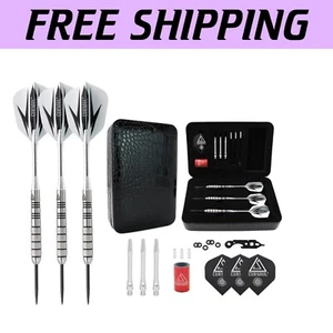 Complete 95% Tungsten Dart Set - Includes Custom Flights & Luxury Carrying Case - Picture 1 of 13