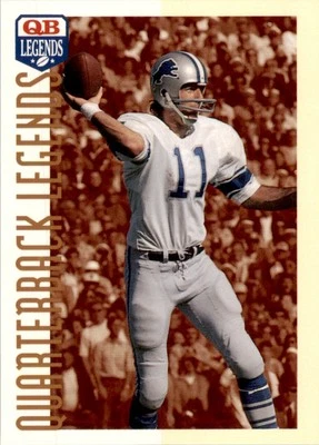 1993 Quarterback Legends #29 Greg Landry Detroit Lions - Image 1 of 2
