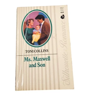 Ms. Maxwell and Son Toni Collins Silhouette Romance #664 Vintage 1989 Book - Bild 1 von 11