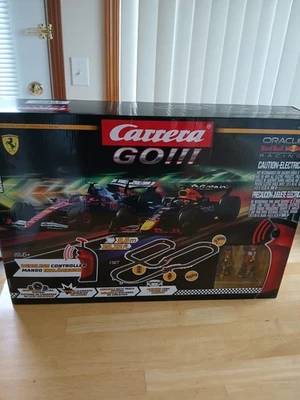 JUEGO DE CARRERAS DE COCHES Y PISTA DE CARRERAS CARRERA GO 1 43 FORMULA 1 ELÉCTRICO NUEVO ~ Foto 1 de 4