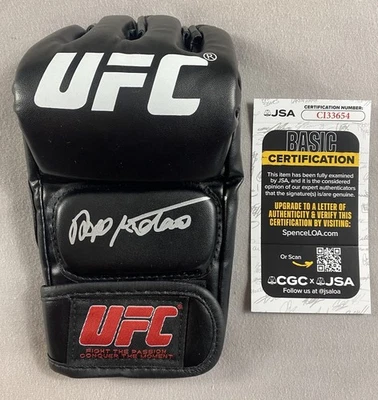 GUANTE DE LUCHA ANTONIO RODRIGO NOGUEIRA AUTÓGRAFO UFC/MMA JSA CI33654 Foto 1 de 2