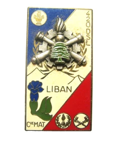 420° DSL COMPAGNIE DU MATERIEL 11° MANDAT OPEX LIBAN AVRIL - OCTOBRE 83 - Picture 1 of 2