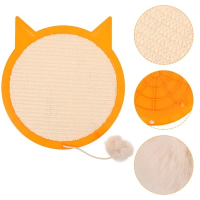 Cramp Claws Mat Suction Cup Wood Grinder Cushion for Cat Kittens - Image 1 of 4