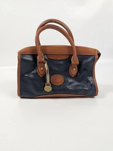 Dooney Bourke Vintage AWL Allwetter Leder Umhängetasche kein Schultergurt nötig TLC - Bild 1 von 14