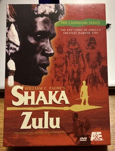 Shaka Zulu - The Complete 10 Part Television Epic Edward Fox, Robert Powell DVD - Foto 1 di 3