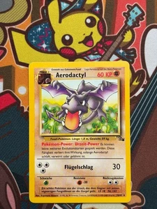 Aerodactyl 16/62 Fossil deutsch Pokemon Karten NM - Bild 1 von 2