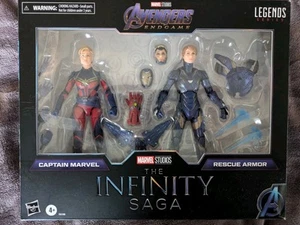Marvel Legends Infinity Saga Captain Marvel And Rescue 2 Pack - Picture 1 of 1