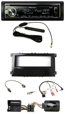Pioneer MP3 USB CD DAB Lenkrad Autoradio für Ford Mondeo 2007-2014 S-Max piano - Bild 1 von 4