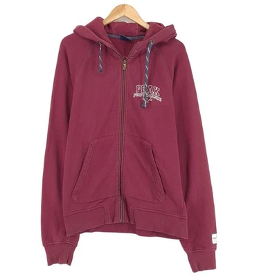 Peak Performance Univ Burgundy Hoodie Kapuzenpullover Herren Jp2 Größe L Large - Bild 1 von 4