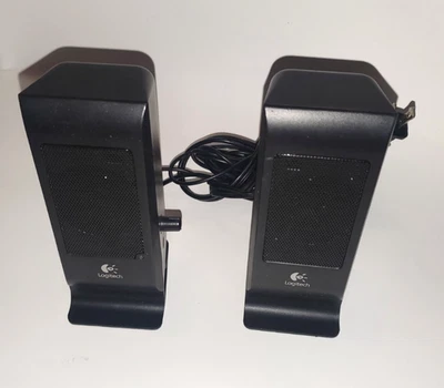 Logitech S-120 Multimedia Speakers - Black - Free shipping - Image 1 of 4