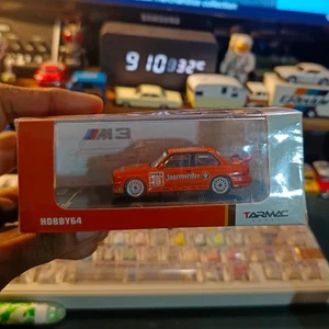 Tarmac Works BMW M3 E30 DTM 1992 Armin Hahne Jagermeister - Orange - Picture 1 of 1