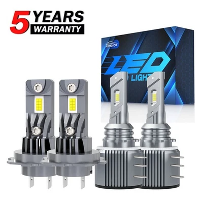 Kit de 4 faros LED H15 luces altas + haz bajo H7 para Jaguar XE 2017 2018-2019 Foto 1 de 4