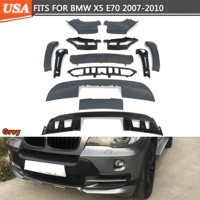 Full Body Kits Front & Rear Lip 13PCS Fit 07-10 BMW X5 E70 Aerodynamic Style USA - Изображение 1 из 4