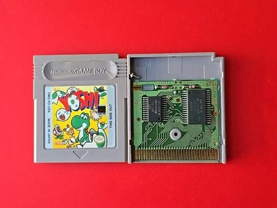 Yoshi Game Boy Original Nintendo GB Authentic Cleaned Tested Puzzle Blocks Mario - Image 1 of 4