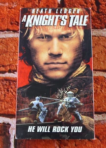 A Knight's Tale Heath Ledger VHS Tape - Picture 1 of 8
