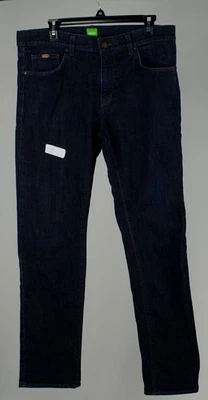 Pantalón Jean Hugo Boss Para Hombre C-Maine 1 Etiqueta Verde-Azul Marino-34Wx32L Foto 1 de 4