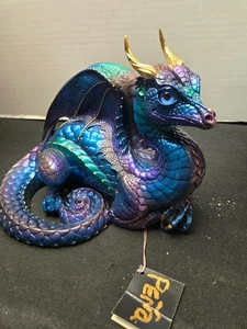 Windstone Edizioni 1997 Drago Guerriero Pavone Melodia Pena RITIRATO Nuovo Bellissimo - Foto 1 di 10