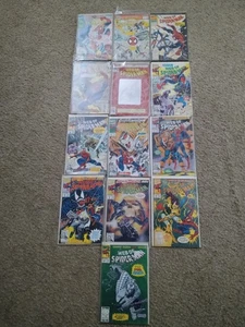 Lote de 13 cómics de Marvel de Web Of Spider-Man - 7-10 90-96 99&100 - 1991-1994 - Imagen 1 de 14