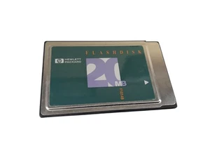 HP 20MB PCMCIA Flashdisk Drive for the Omnibook and LX series - Picture 1 of 2