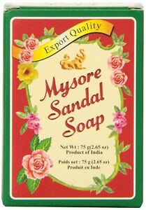 100 Bars Mysore Sandal Sandalwood Soap 75g Each