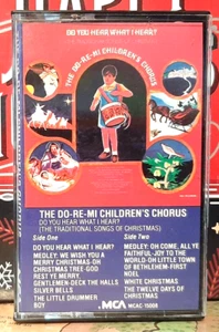 THE DO-RE-MI CHILDREN'S CHORUS Christmas Cassette ~ DO YOU HEAR WHAT I HEAR ? - Picture 1 of 3