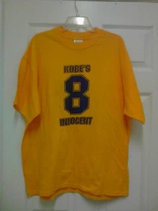 Vintage Rare Kobe's 8 Innocent T Shirt XL - Picture 1 of 4