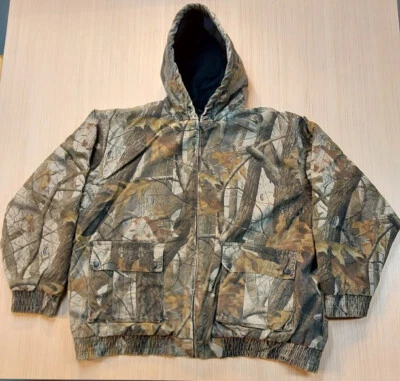 Outfitters Ridge Hooded Insulated Coat Realtree Hardwood Camo Size 2XL - Image 1 of 4
