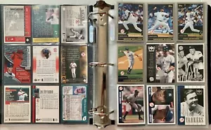 Topps 2000s Baseball Card Lot of 265 3-Ring Notebook - Yankees, Rookies, HOFers - Picture 1 of 18