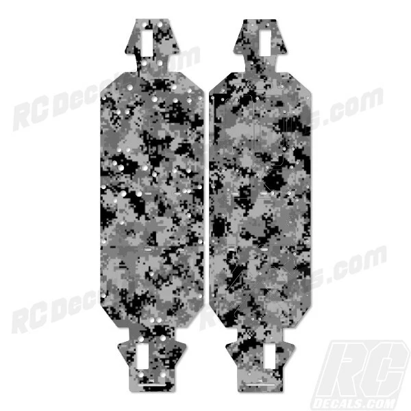 LOSI 5IVE T 4WD 2.0 TRUCK CHASSIS PROTECTOR WRAP GRAPHIC DIGITAL CAMO LOS251072 - Image 1 of 1