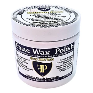frapete Slide and Protect Paste Wax Finish Polish Woodworking Tool Wax 450mL - Picture 1 of 15