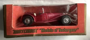 Matchbox models of yesteryear 1934 Riley MPH Red Y-3 Scale 35:1 - Picture 1 of 9