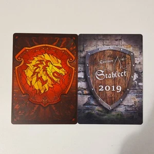 Tarjeta de la casa Lannister Tourney of Stahleck 2019. Juego de Tronos AGOT LCG FFG - Imagen 1 de 1