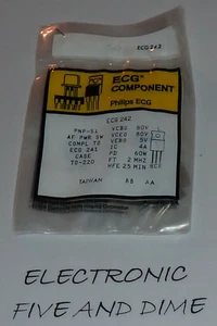 ECG242 T-PNP SI AF PO SW 1 - Picture 1 of 1