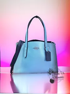 Coach OMBRE Charlie 28 Carryall 51650 💙BLUE OMBRE Crossbody Satchel VERY HTF - Picture 1 of 18