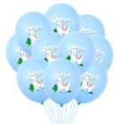 100Pcs Alpaca Grass Mud Horse Animal Balloon Children Birthday Party Decoration
