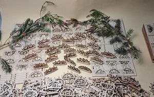 Riesiger Restposten Wiederverkäufer  120  Schwibbogen 4,5cm Weihnachten 2025 - Bild 1 von 4