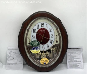 New in box World Rhythm Precious Angels Musical Clock 4m3894wd06 - Picture 1 of 6