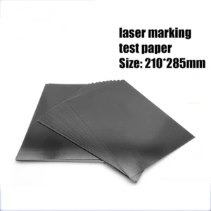 10/50/100pc Laser Marking Test Photo Focusing Paper For Laser Engraving Machine - Bild 1 von 4