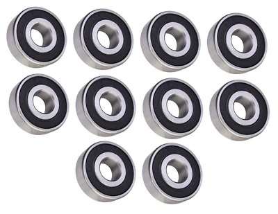 (10 Each) 1621-2RS Sealed Radial Ball Bearing 1/2 ID X 1-3/8 OD X 7/16 Wide - Image 1 of 4