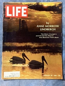 LIFE Magazine~ February 28, 1969~ The Moon Voyagers & the Earthly Beauty - Picture 1 of 2