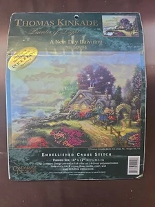 Candamar Designs, Thomas Kinkade, A New Day Dawning, Cross Stitch Kit 50994 - Picture 1 of 2