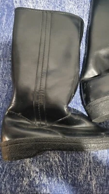 Botas de Lluvia de Nieve Sears Vintage Años 60 70 Moldeadas Talla 9M Forradas de Piel Sintética Foto 1 de 4