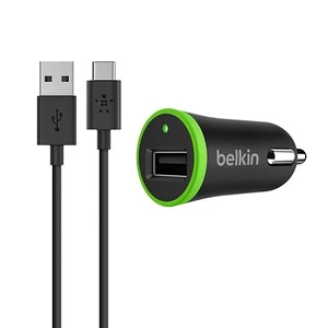 Belkin Type-C USB Car Charger & Sync Cable for Google Pixel X HuaweiLG HTC Nokia - Picture 1 of 1