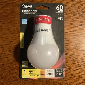 Feit Electric enhance 60-Watt Bright White LED w/GU24 Twist Lock Base - 3000K - Picture 1 of 3