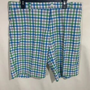 Pantalones Cortos Para Hombre Nike Golf Dri Fit Talla 38 Azul Verde Blanco A Cuadros 452712-101 - Imagen 1 de 17