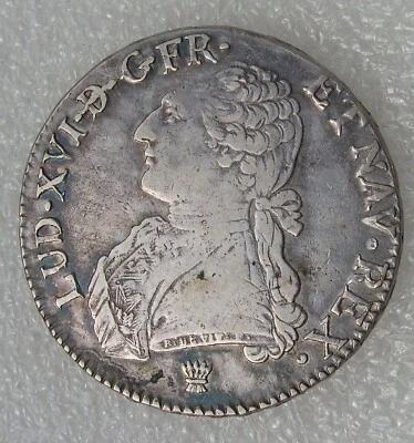 LOUIS XVI ECU AU BUSTE HABILLE  1779 I  Limoges - Photo 1/3