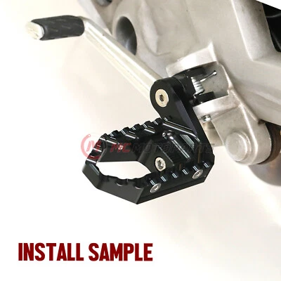 Clavijas anchas delanteras rebajadoras TRC negras de 40 mm para Ducati GT 1000/Touring All Foto 1 de 4