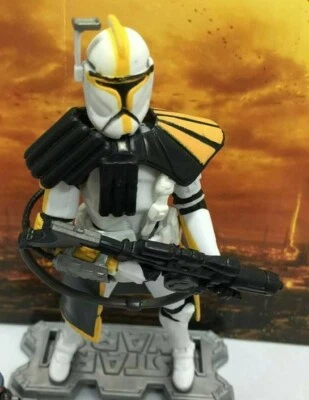 Star Wars Order 66 Clone Trooper amarelo ARC ROTS solto  - Imagem 1 de 3