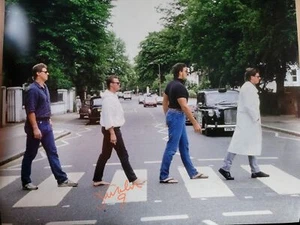 Jim McMahon & Dan Hampton Signed Chicago Bears Abbey Road 16x20 - Picture 1 of 1